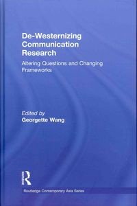 Produktbild: De-Westernizing Communication Research