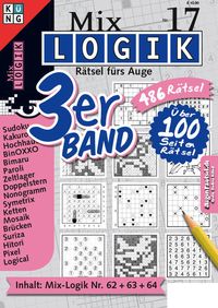 Bild vom Artikel Mix Logik 3er-Band Nr. 17 vom Autor Conceptis Puzzles