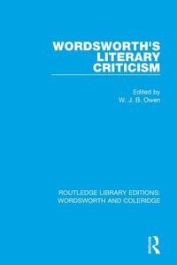 Produktbild: Wordsworth's Literary Criticism