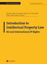 Produktbild: Introduction to Intellectual Property Law - EU and International IP Rights