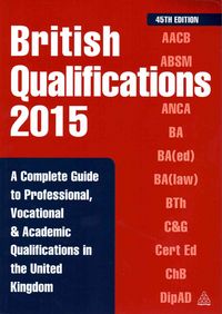 Produktbild: Kogan Page Ltd: British Qualifications 2015