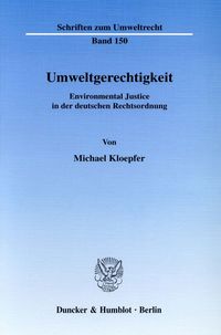 Produktbild: Umweltgerechtigkeit.