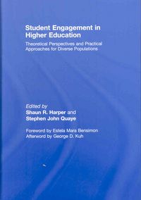 Produktbild: Student Engagement in Higher Education: Theoretical Perspectives and Practical Approaches for Diverse Populations