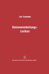 Produktbild: Datenverarbeitungs-Lexikon