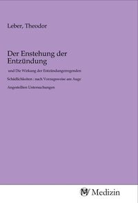 Produktbild: Der Enstehung der Entz&uuml;ndung