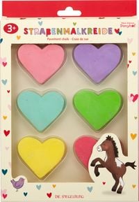 Produktbild: Strassenmalkreide Herzen / Mein kleiner Ponyhof