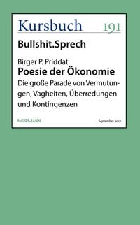 Produktbild: Poesie der &Ouml;konomie