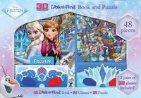 Produktbild: Disney Frozen: 3D Look and Find Book and Puzzle