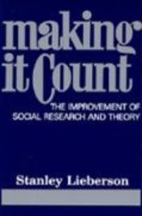 Produktbild: Lieberson, S: Making it Count (Paper)