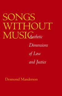 Produktbild: Manderson, D: Songs Without Music - Aesthetic Dimensions of