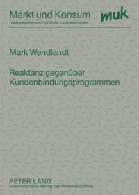 Produktbild: Reaktanz gegenueber Kundenbindungsprogrammen