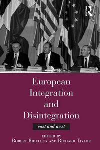Produktbild: European Integration and Disintegration