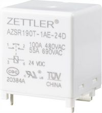Produktbild: Zettler Electronics AZSR190T-1AE-24D Powerrelais 24 V/DC 100A 1 Schlie&szlig;er 1St.