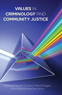 Produktbild: Values in criminology and community justice