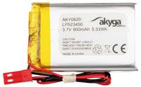 Produktbild: Akyga LP523450 Akkupack x Spezial-Akku LiPo 3.7V 900 mAh