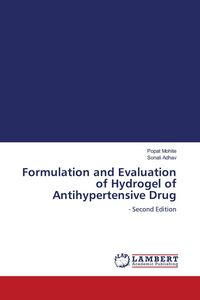 Produktbild: Formulation and Evaluation of Hydrogel of Antihypertensive Drug