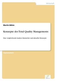 Produktbild: Konzepte des Total Quality Managements