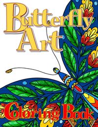 Produktbild: Butterfly Art Coloring Book for Adults