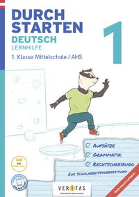 Bild vom Artikel Durchstarten 1. Klasse - Deutsch AHS - Lernhilfe vom Autor Gernot Blieberger