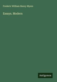 Produktbild: Essays. Modern