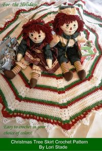 Produktbild: Christmas Tree Skirt Crochet Pattern