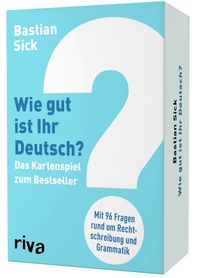 Produktbild: Wie gut ist Ihr Deutsch? &ndash; Das Kartenspiel zum Bestseller