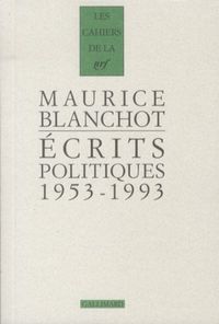 Produktbild: Ecrits politiques : 1953-1993