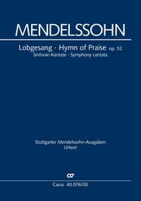 Produktbild: Lobgesang (Klavierauszug)