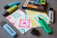 STABILO Marker BOSS ORIGINAL kalte Farben ARTY 5er Set