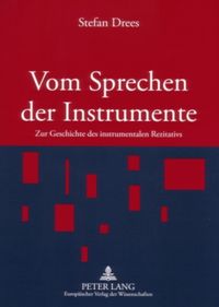 Produktbild: Vom Sprechen der Instrumente