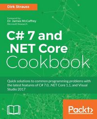 Produktbild: C# 7 and .NET Core Cookbook