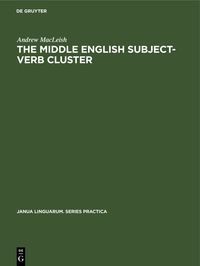 Produktbild: The Middle English Subject-Verb Cluster