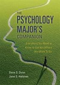 Produktbild: The Psychology Major's Companion