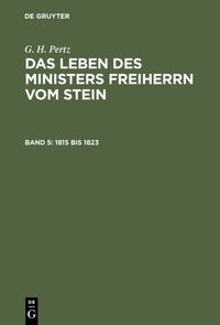 Produktbild: 1815 bis 1823