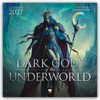 Produktbild: Jason Engle, Dark Gods of the Unterworld &ndash; Dunkle G&ouml;tter der Unterwelt 2027 &ndash; Original Flame Tree Publishing-Kalender [Kalender]