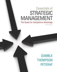 Produktbild: Essentials of Strategic Management with Connect Plus