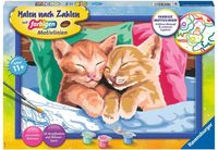 Ravensburger - Malen nach Zahlen - Verschmuste Kätzchen 