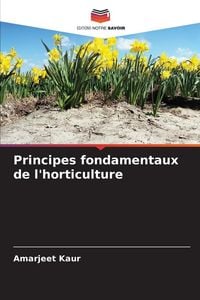 Produktbild: Principes fondamentaux de l'horticulture