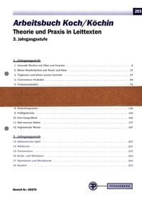 Produktbild: Arbeitsbuch Koch/K&ouml;chin 3. Jahrgangsstufe