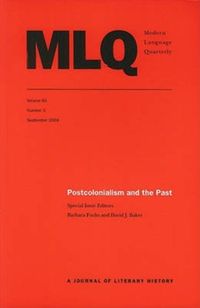 Produktbild: Fuchs, B: Postcolonialism and the Past