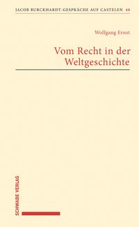 Produktbild: Vom Recht in der Weltgeschichte