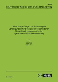 Produktbild: Ultraschallpr&uuml;fungen zur Erfassung der Sch&auml;digungsentwicklung unter verschiedenen Umweltbedingungen und unter zyklischer Druckschwellbelastung