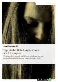 Produktbild: Psychische Belastungsfaktoren am Arbeitsplatz