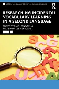 Produktbild: Researching Incidental Vocabulary Learning in a Second Language