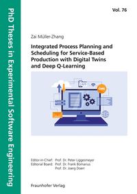 Produktbild: Integrated Process Planning and Scheduling for Service-Based Production with Digital Twins and Deep Q-Learning