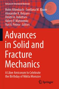 Produktbild: Advances in Solid and Fracture Mechanics