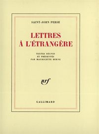 Produktbild: Lettres &agrave; l'&eacute;trang&egrave;re