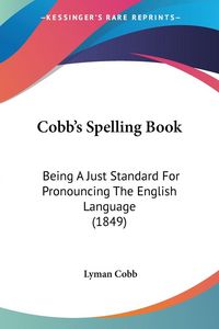 Produktbild: Cobb's Spelling Book