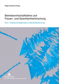 Produktbild: Betriebswirtschaftslehre und Frauen- und Geschlechterforschung
