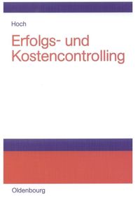 Produktbild: Erfolgs- und Kostencontrolling